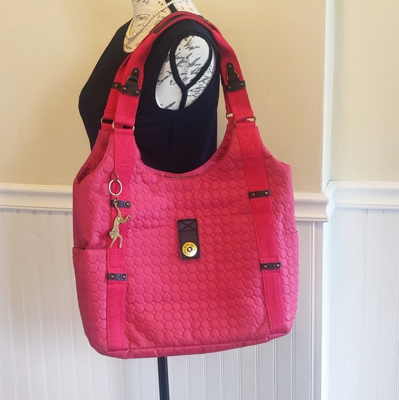 Kipling Handbags - Kipling large red tote.